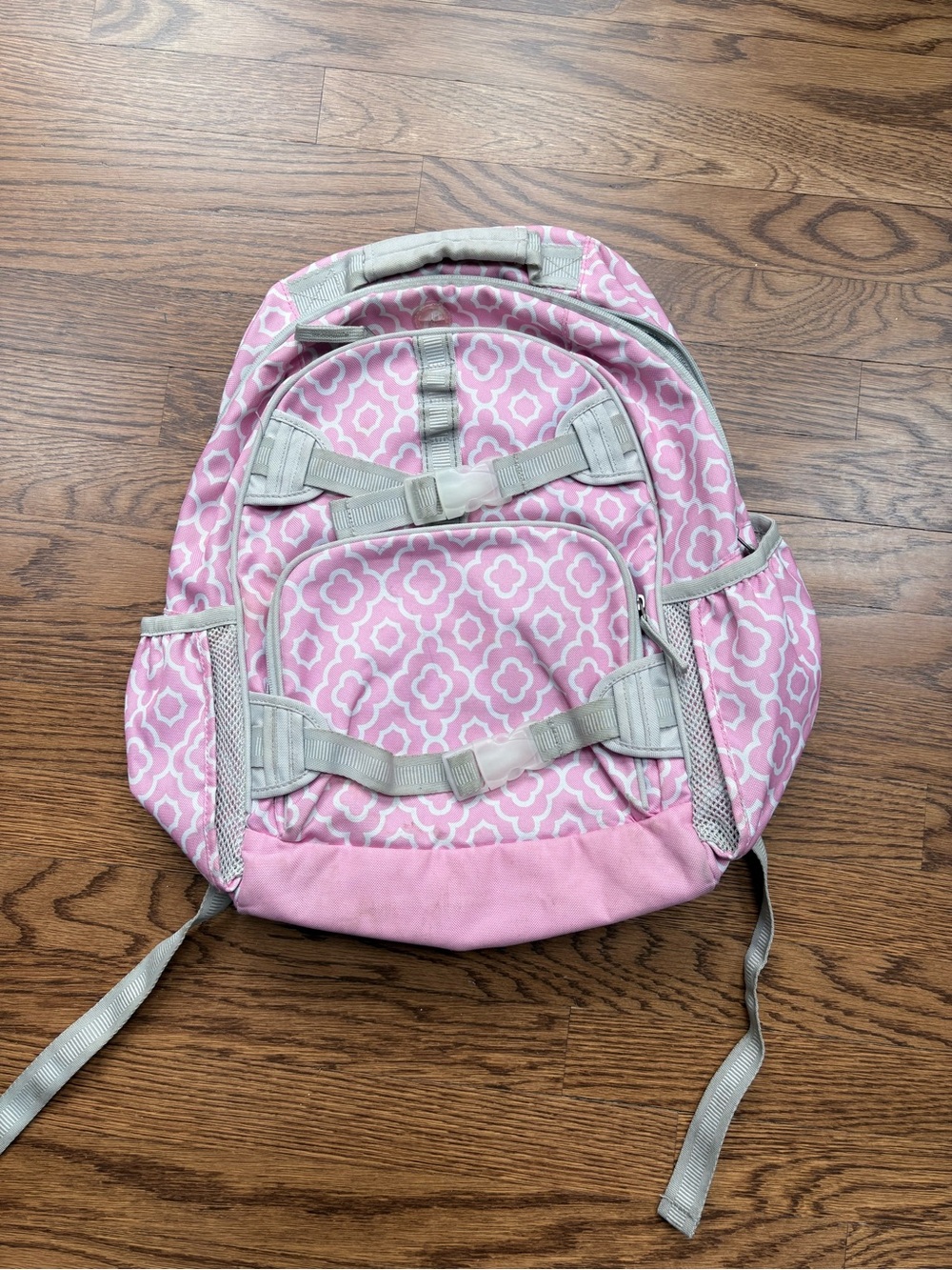 Pottery Barn Kids Pink Patterned Backpack